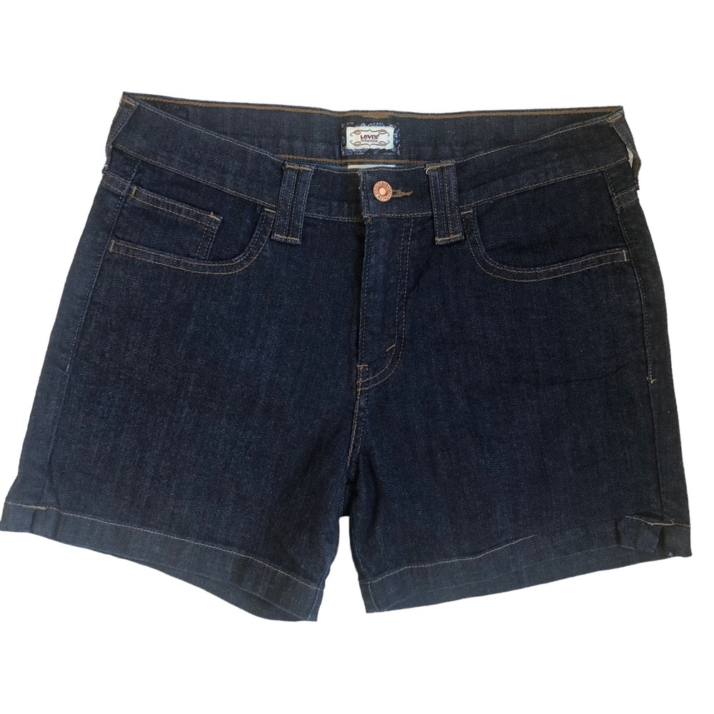 Levi’s 515 Shorts Dark Rinse Denim Size 8 Inseam 5”